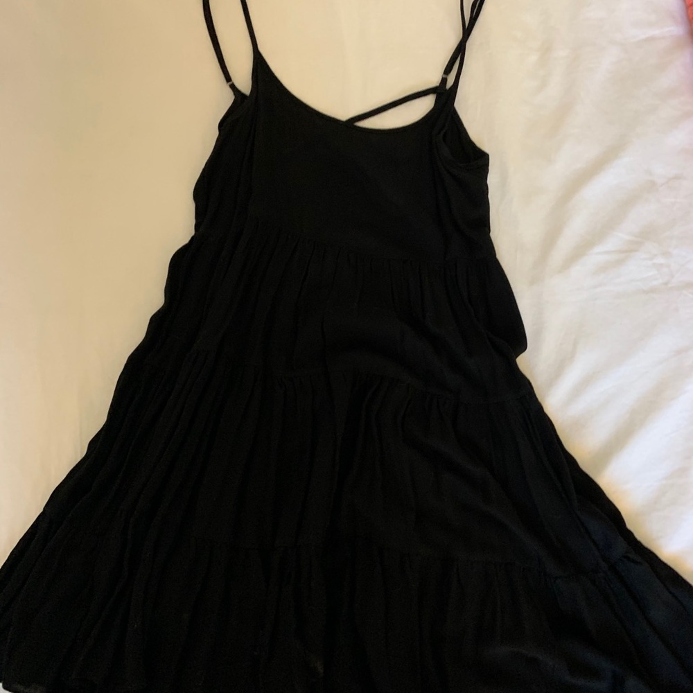 Altard State black tiered tank top dress